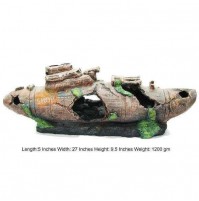 Big Submarine Large Aquarium Decor